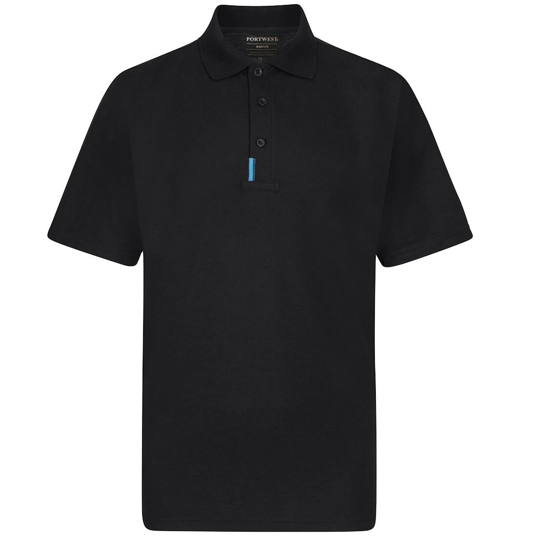 polo contemporain conçu avec une coupe active en utilisant un tissu de