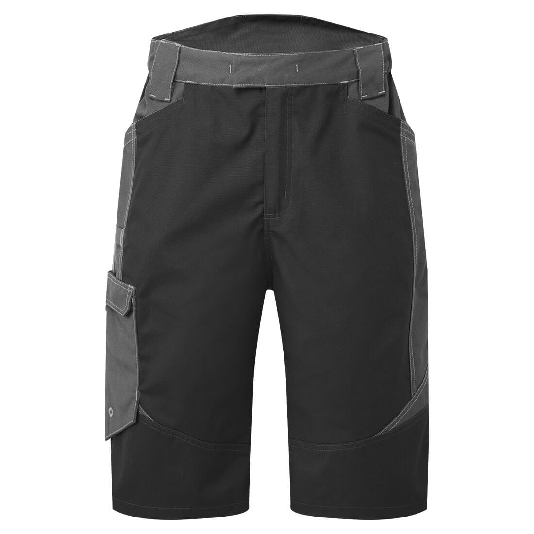 Short de travail contemporain adapté au lavage industriel