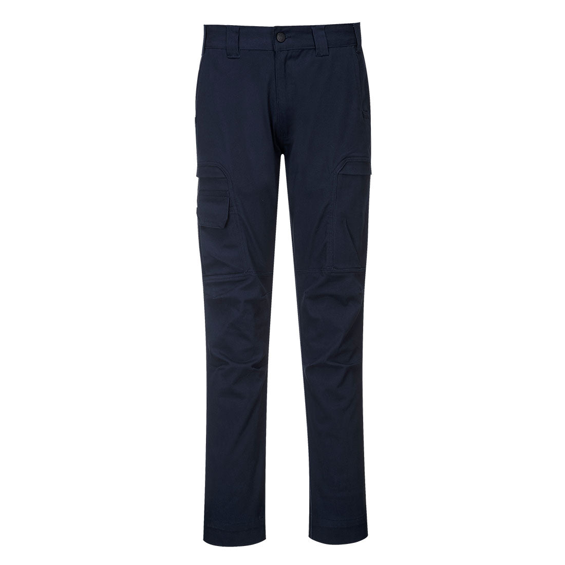 Pantalon Cargo Coupe Ajustée Coton Extensible