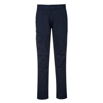 Pantalon Cargo Coupe Ajustée Coton Extensible