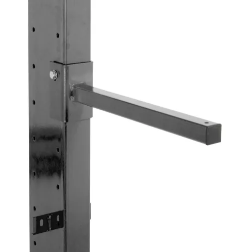 Bras pour rayonnage cantilever lourd, section 80x60x2 mm