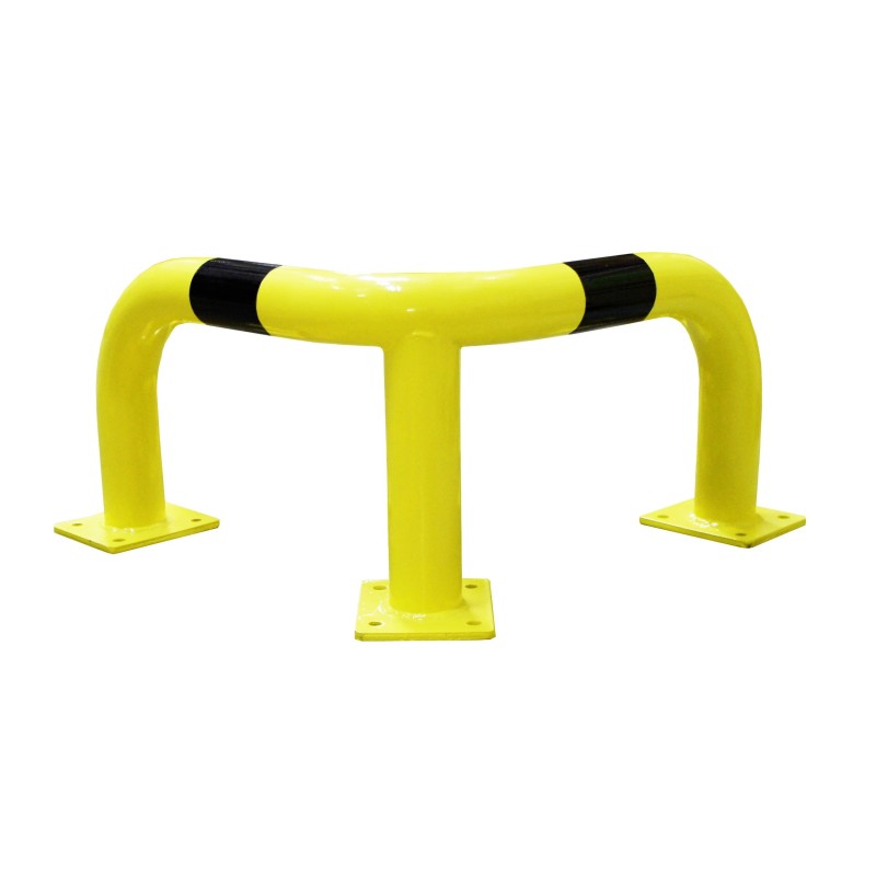 Arceau de protection d'angle acier Ø 76mm