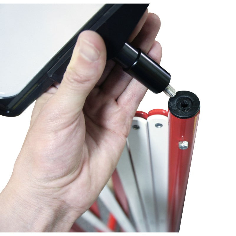 Barrière de regard extensible en aluminium