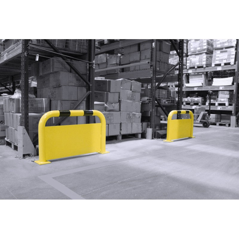 Arceau de protection avec plaque anti-encastrement Ø 76mm