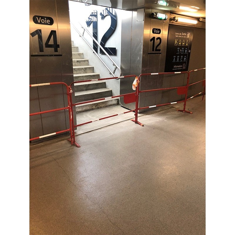 Barrière de chantier