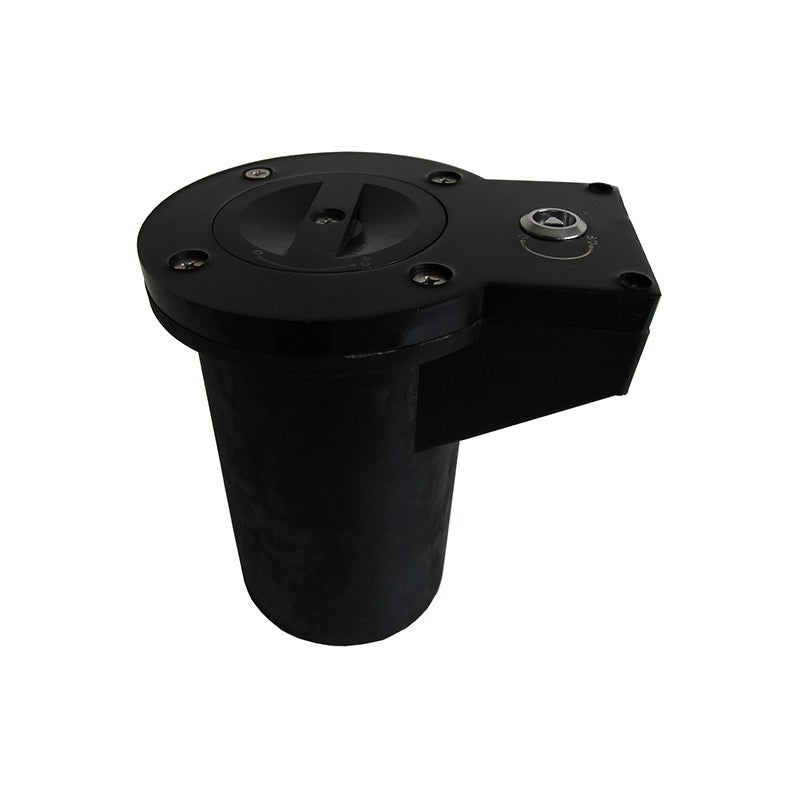 Base à sceller pour poteau à mémoire de forme