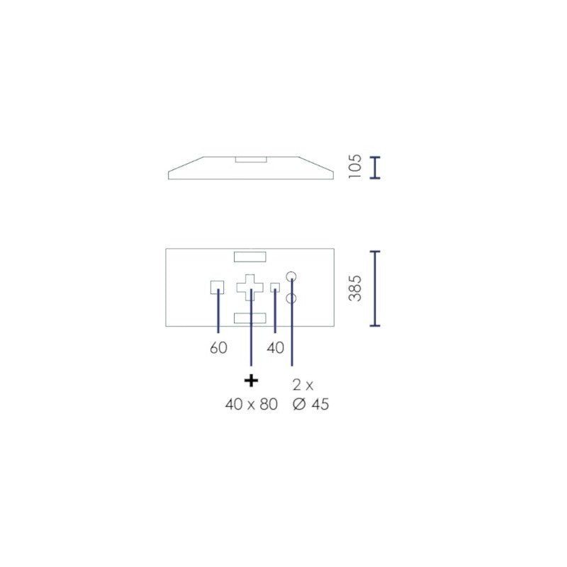 Base de chantier lourde 25 kg