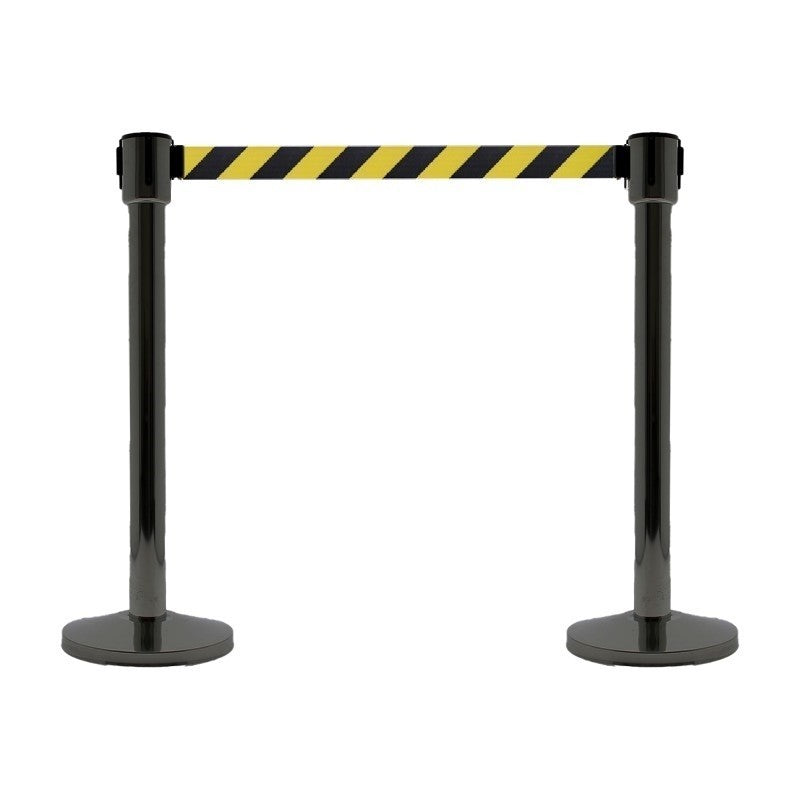 Kit 2 poteaux de guidage à sangle 10m