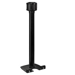 Poteau de guidage récepteur extérieur acier – 3 sangles 100mm, trou fileté, base lestée ou roulettes