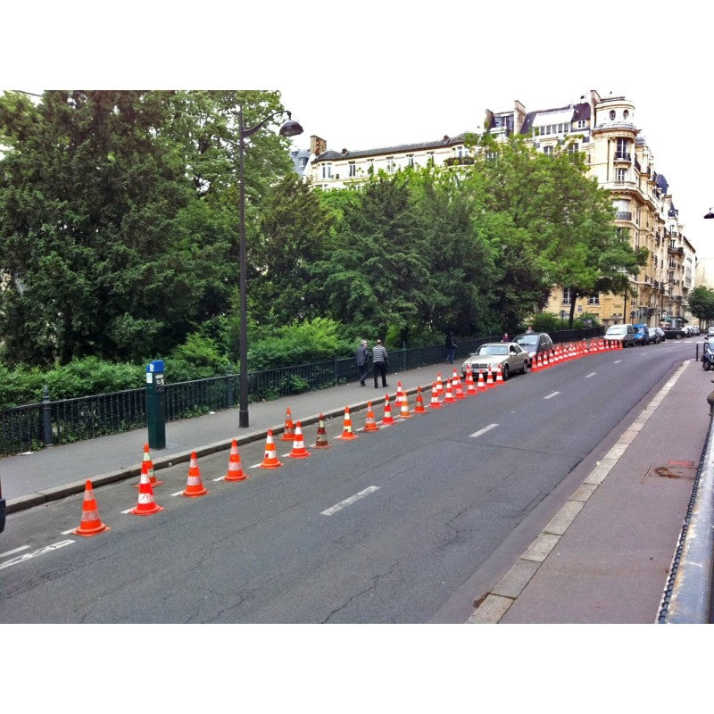 Cône réfléchissant en PVC