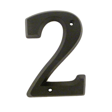 Chiffre à clouer noir