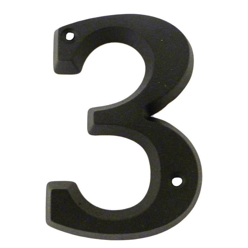 Chiffre à clouer noir