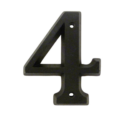 Chiffre à clouer noir