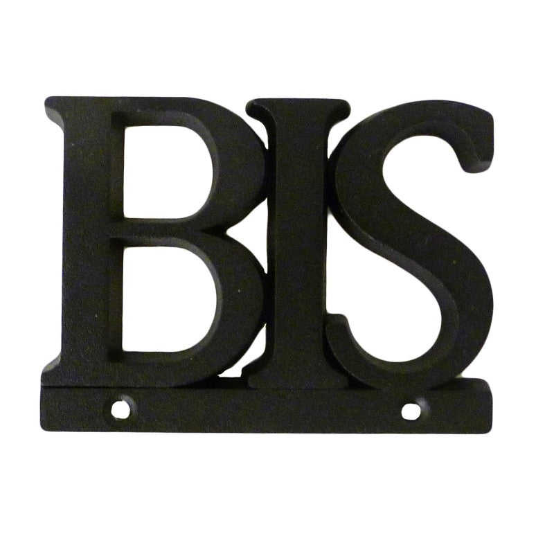 Chiffre à clouer noir