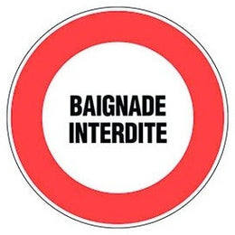 Panneau PVC adhésif rond Ø 280 mm - signalisation chantier, entrepôt et ERP, conforme NF