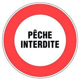 Panneau PVC adhésif rond Ø 280 mm - signalisation chantier, entrepôt et ERP, conforme NF