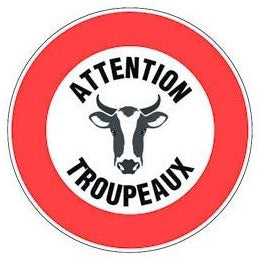 Panneau PVC adhésif - Ø 280mm