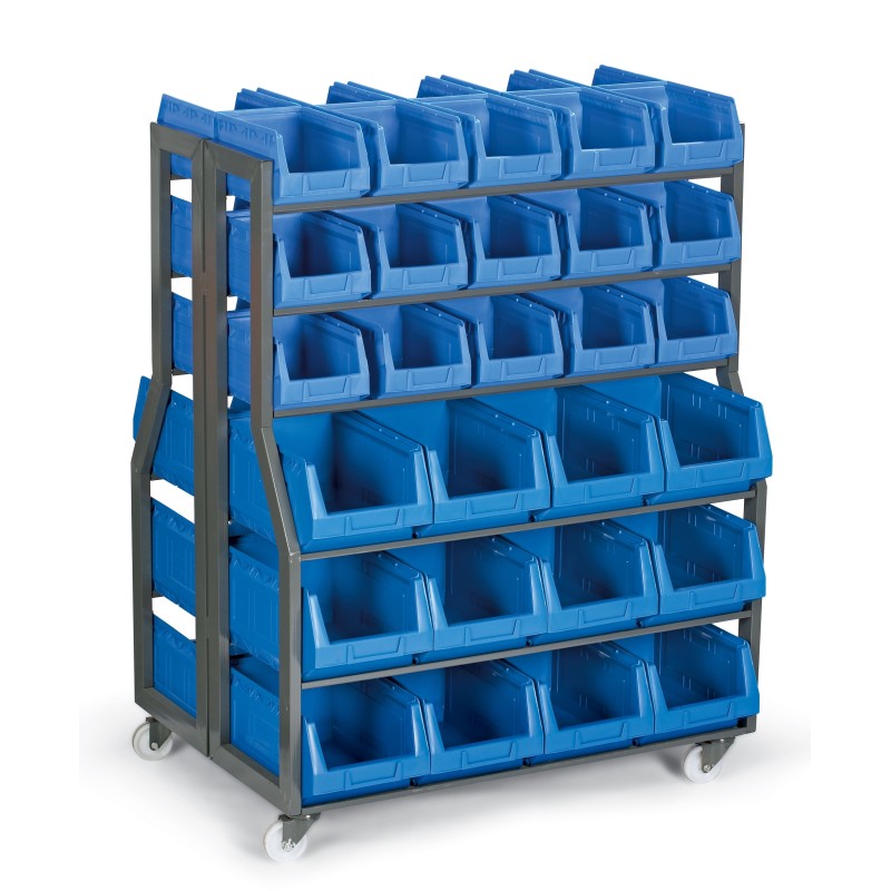 Etagère de rayonnage double