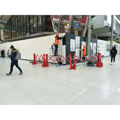 Barrière de sécurité extensible 2m40