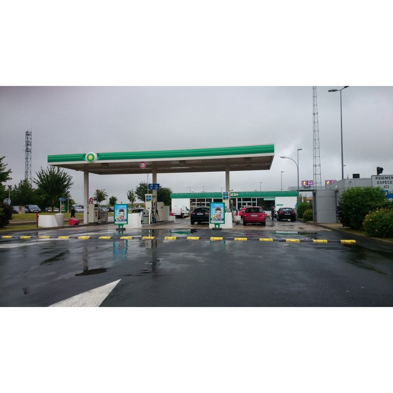 Ralentisseur modulable noir/jaune complet