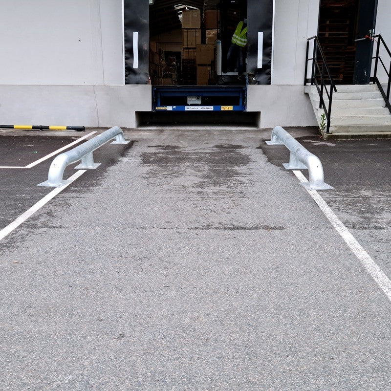 Guide roue spécial poids lourd en acier galvanisé