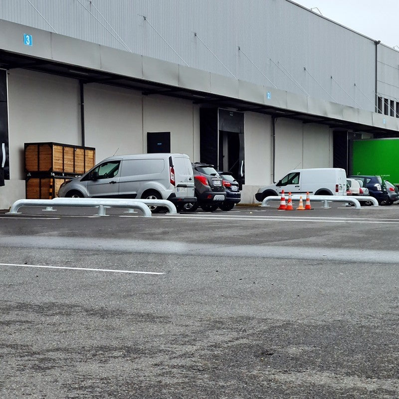 Guide roue spécial poids lourd en acier galvanisé