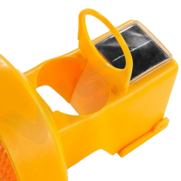 Lampe solaire Ø 180 mm pour cônes - feu orange statique + LED séquentielle, 220 × 186 mm