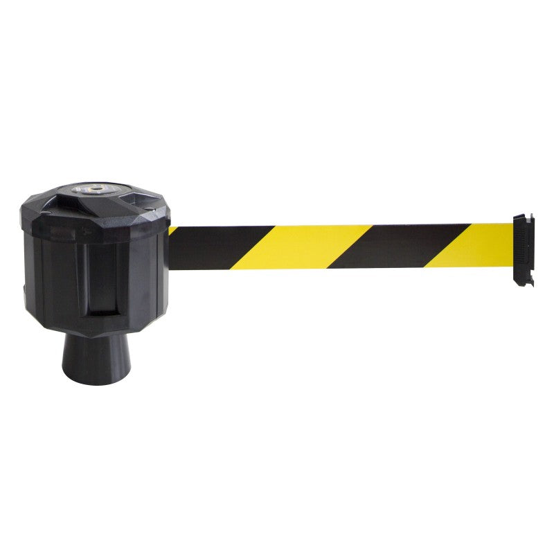 Enrouleur à sangle avec adaptateur pour cône