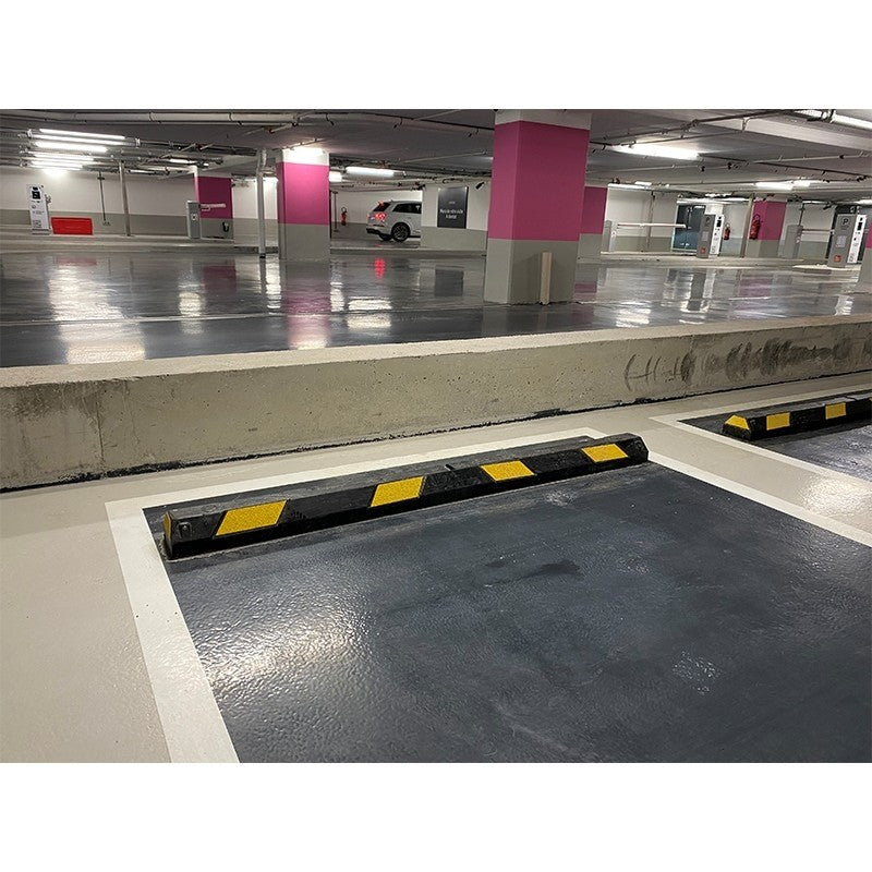 Butée de parking caoutchouc