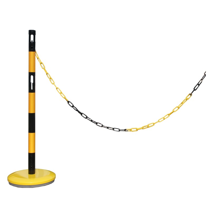 Extension poteau acier avec chaine