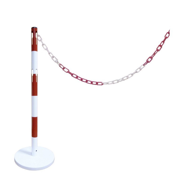 Extension poteau acier avec chaine