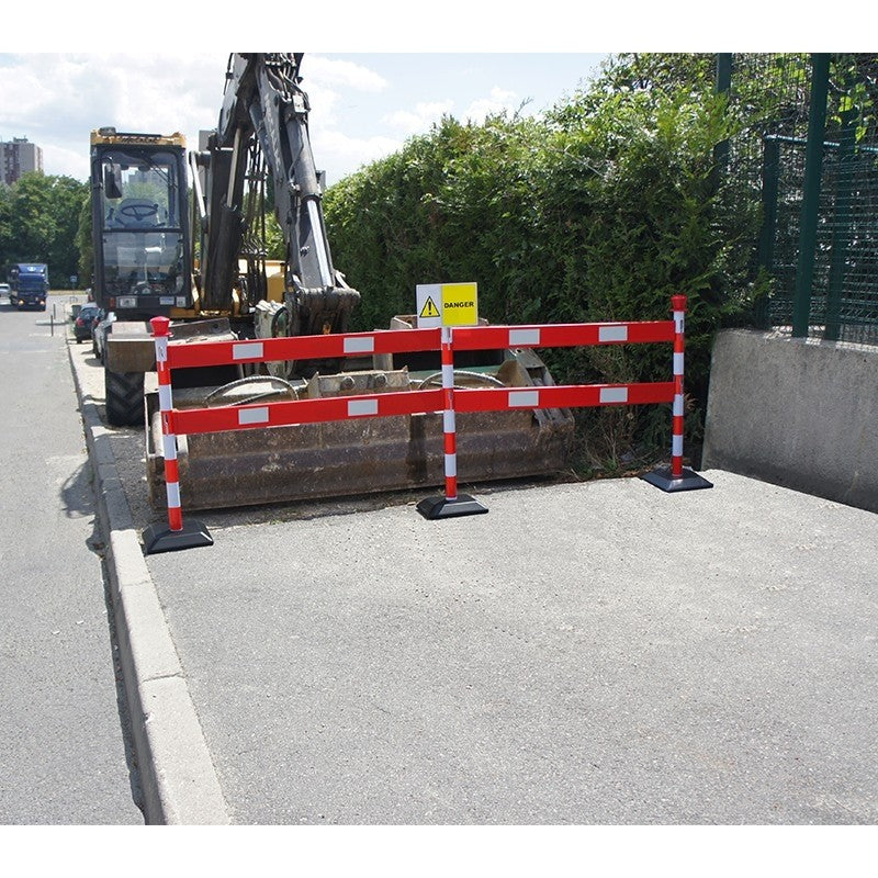 Poteau ABS pour barrière