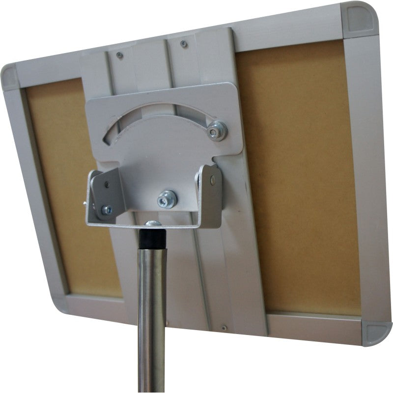 Poteau d'information extensible et rotatif