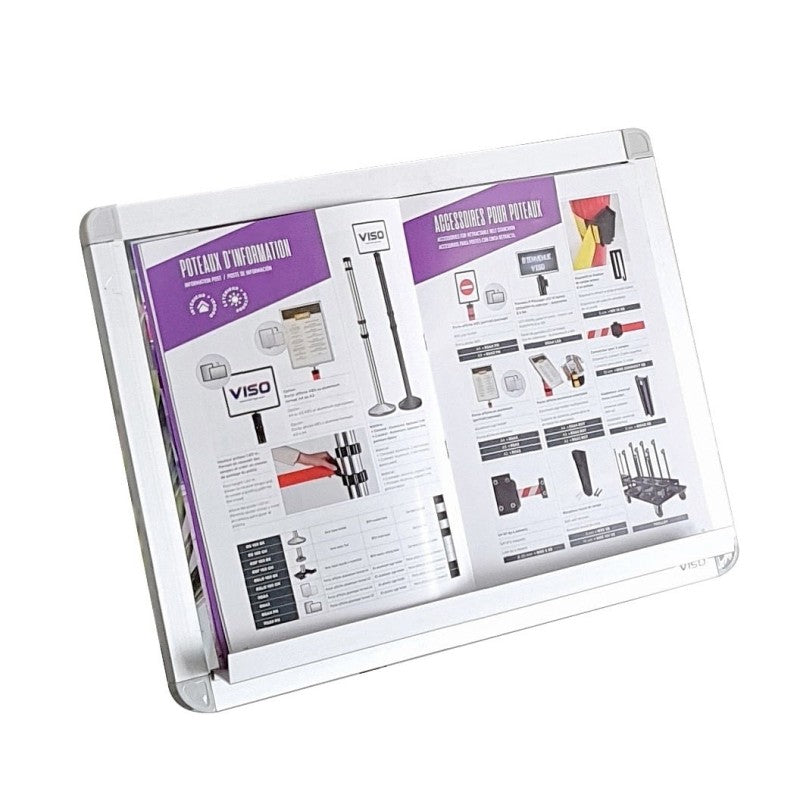 Poteau d'information extensible et rotatif