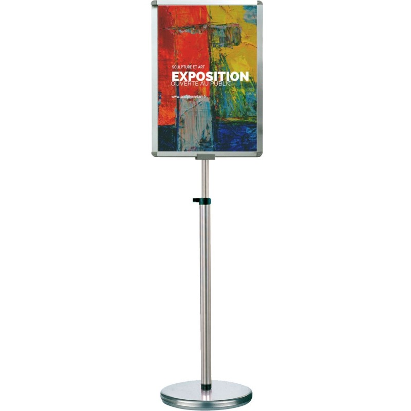 Poteau d'information extensible