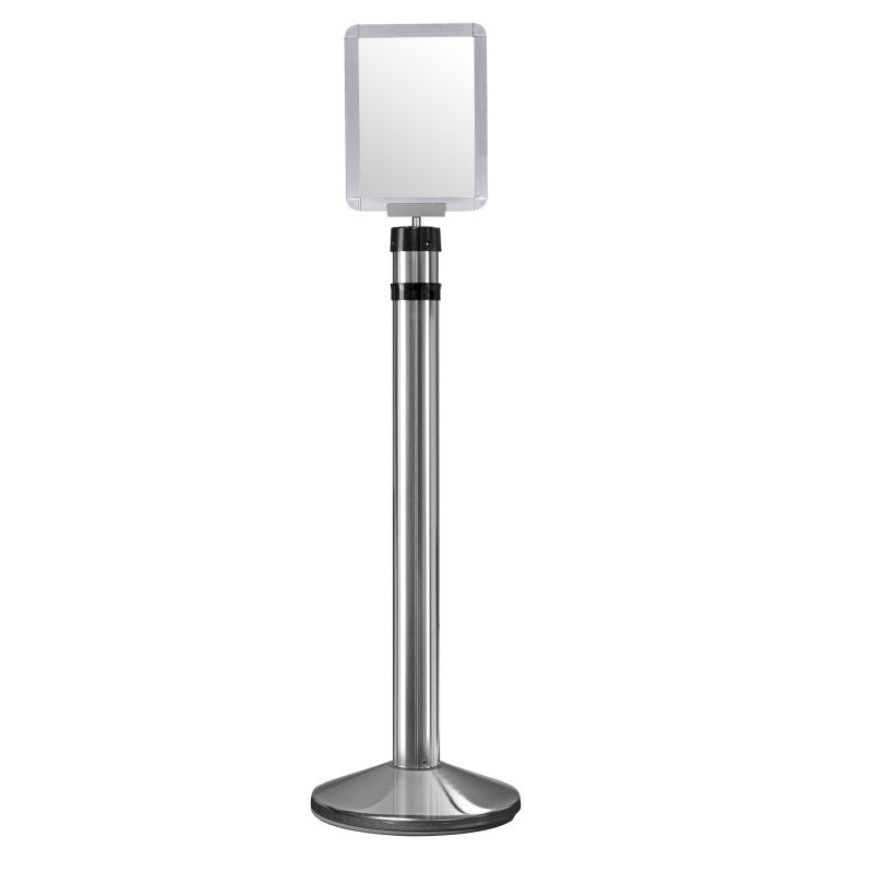 Poteau d'information hauteur fixe