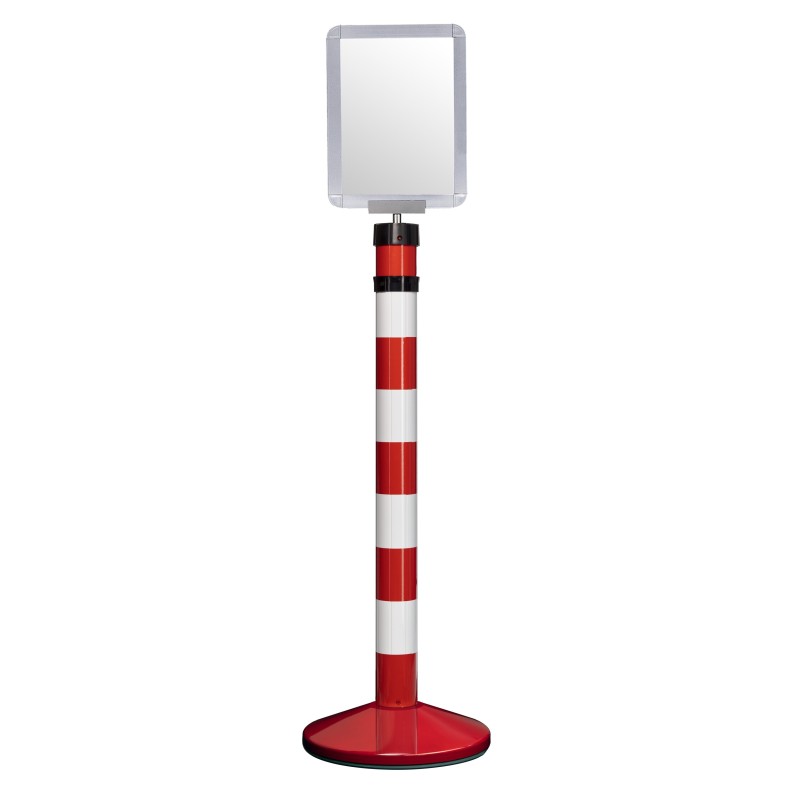 Poteau d'information hauteur fixe