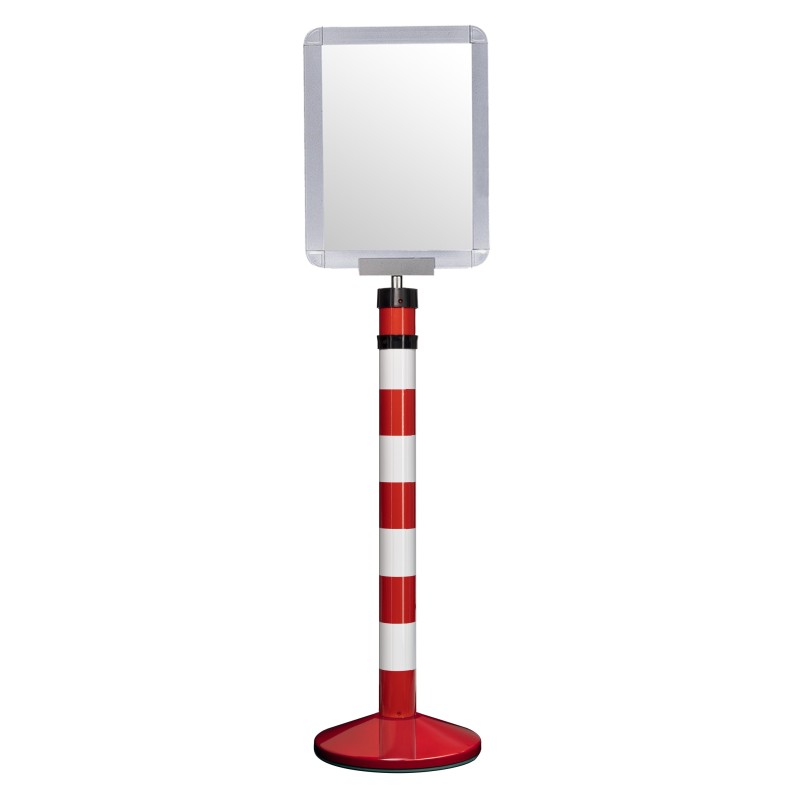 Poteau d'information hauteur fixe
