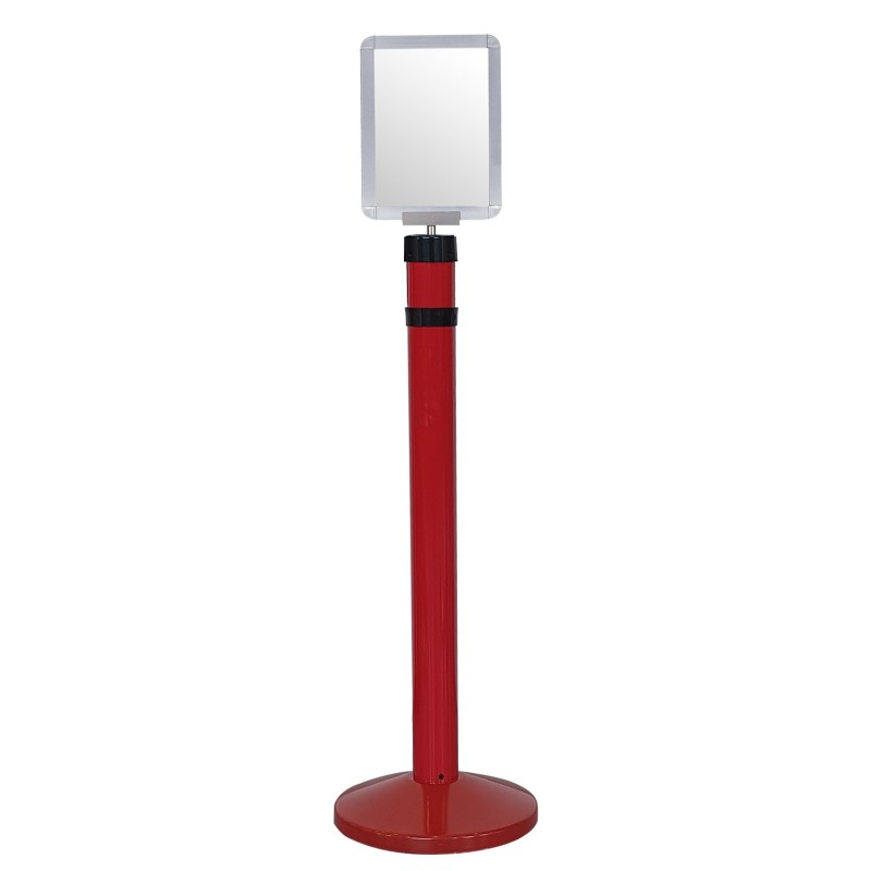 Poteau d'information hauteur fixe