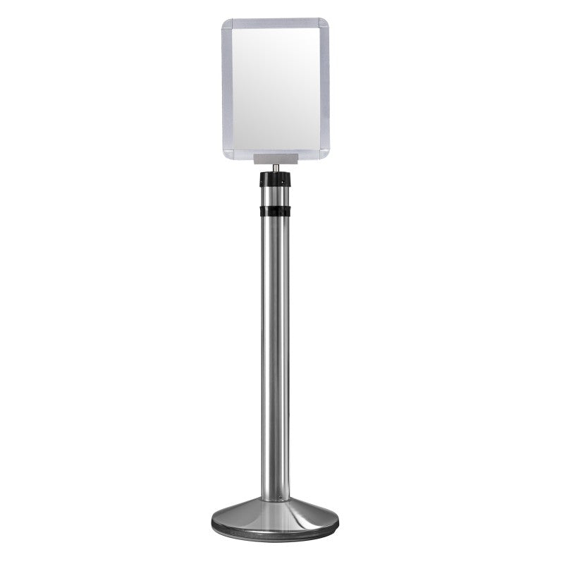 Poteau d'information hauteur fixe