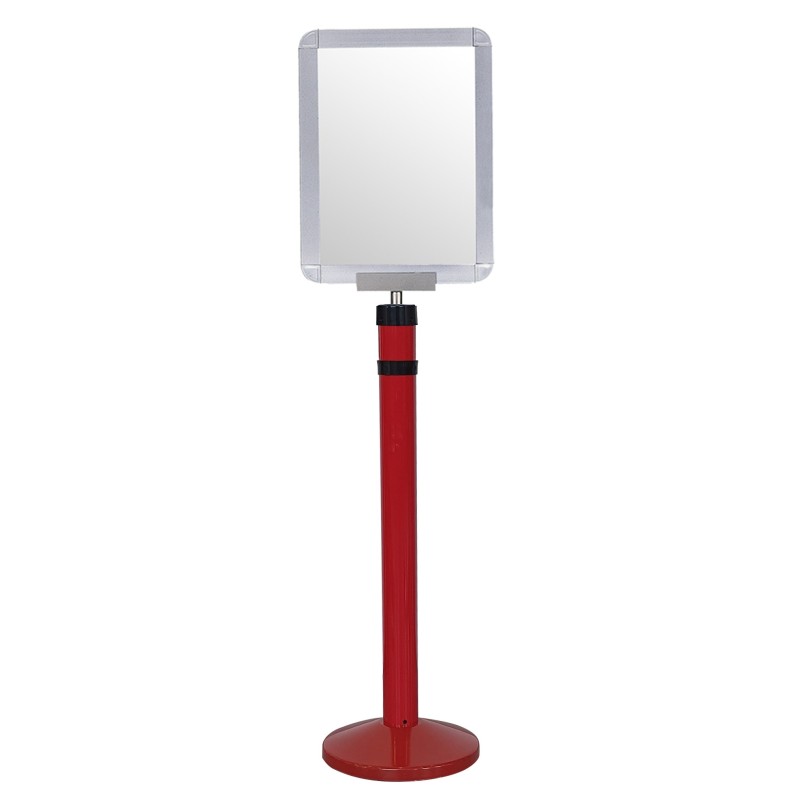 Poteau d'information hauteur fixe