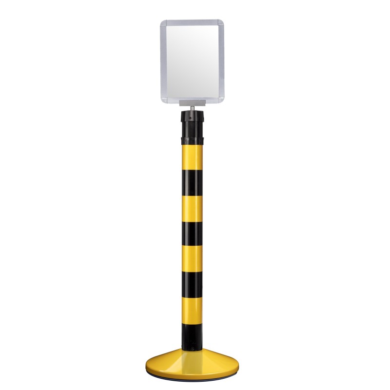 Poteau d'information hauteur fixe