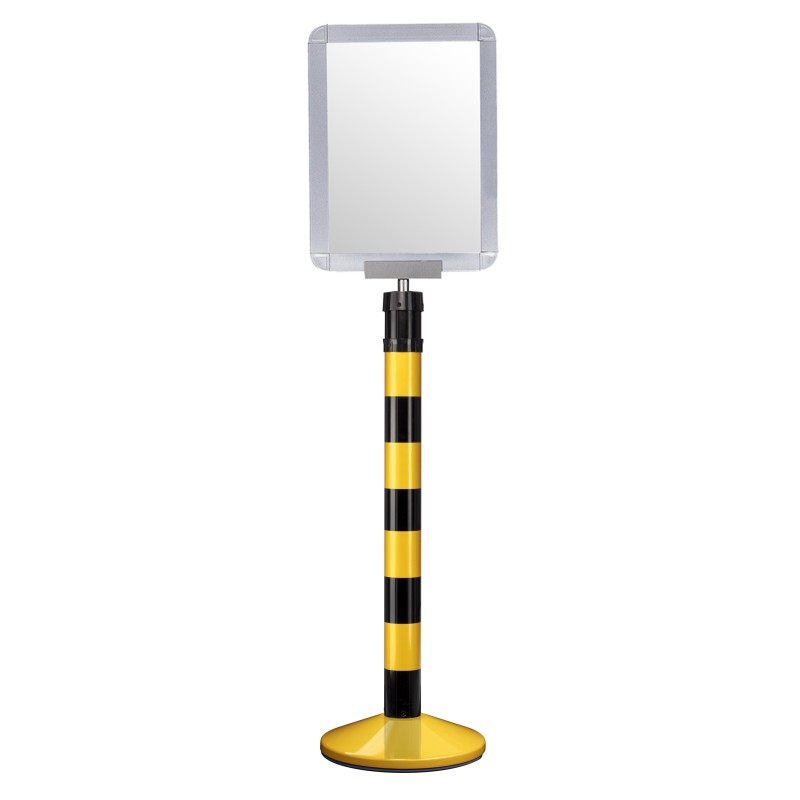 Poteau d'information hauteur fixe