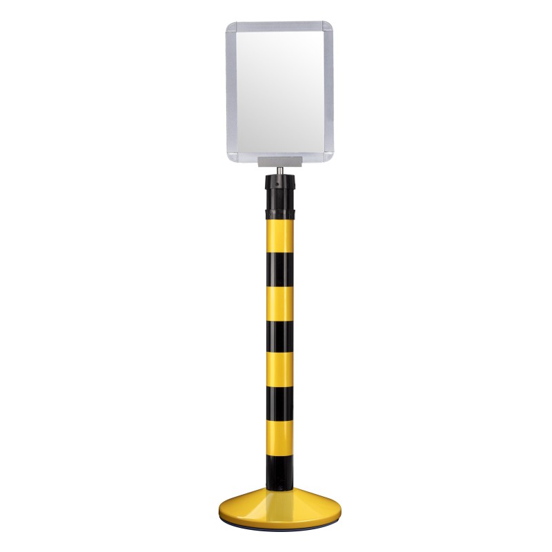 Poteau d'information hauteur fixe