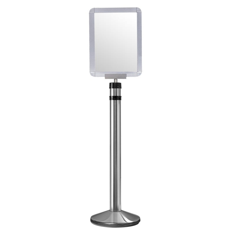 Poteau d'information hauteur fixe