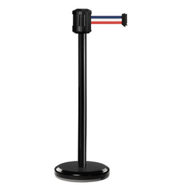 Poteau de guidage extérieur à sangle 2m – Base lestée inox, sans ancrage