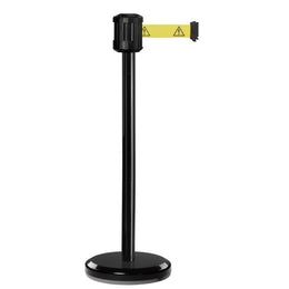 Poteau de guidage extérieur à sangle 2m – Base lestée inox, sans ancrage