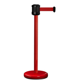 Poteau de guidage extérieur à sangle 2m – Base lestée inox, sans ancrage