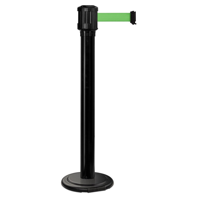 Poteau extérieur base lestée nomade à roulettes - longueur sangle 4m