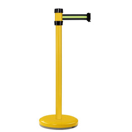 Poteau de balisage RS2 intérieur à sangle 2m